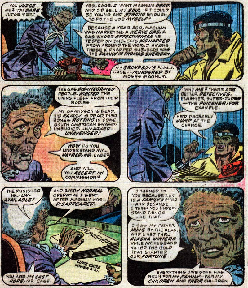 Illustration for article titled That One Time An Old Lady Tried To Get Luke Cage to Murder Somebody